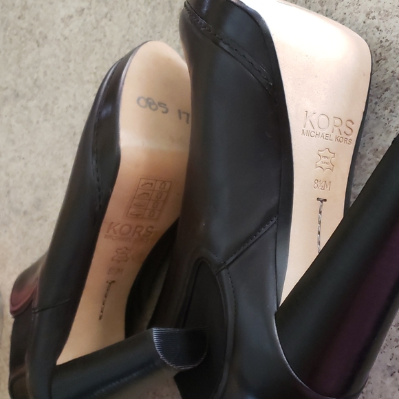 KORS made in Italy real leather platform booties - Picture 8 of 11